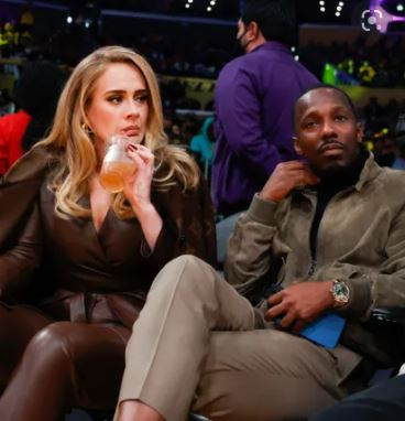 Rich Paul Sr.'s son Rich Paul with his rumored girlfriend Adele